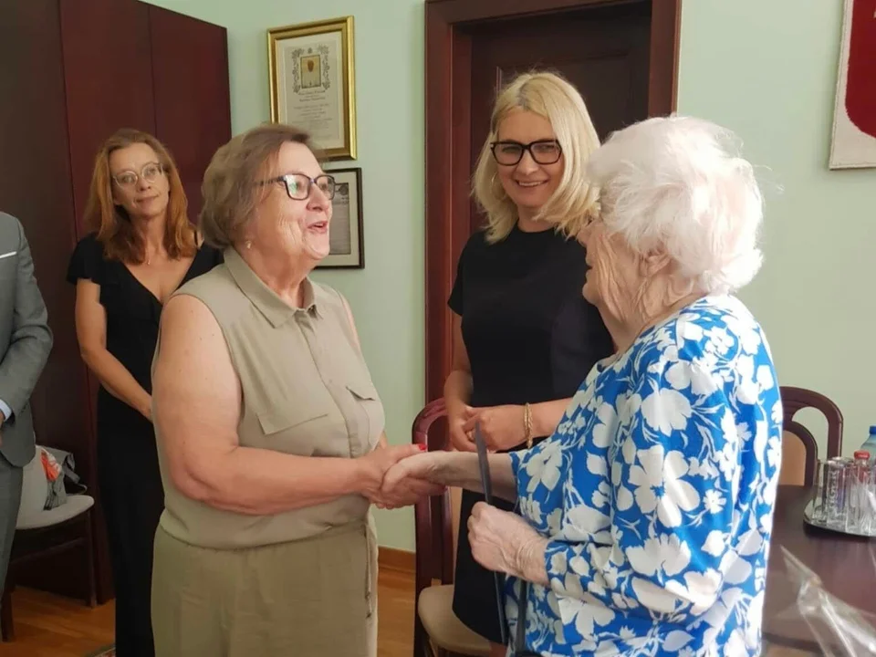 Pani Apolonia Jurkiewicz świętowała 92. urodziny