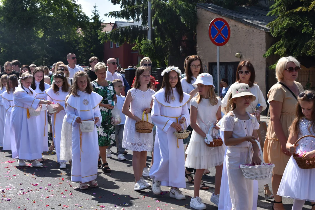 Święto Bożego Ciała w parafii Matki Kościoła w Łukowie