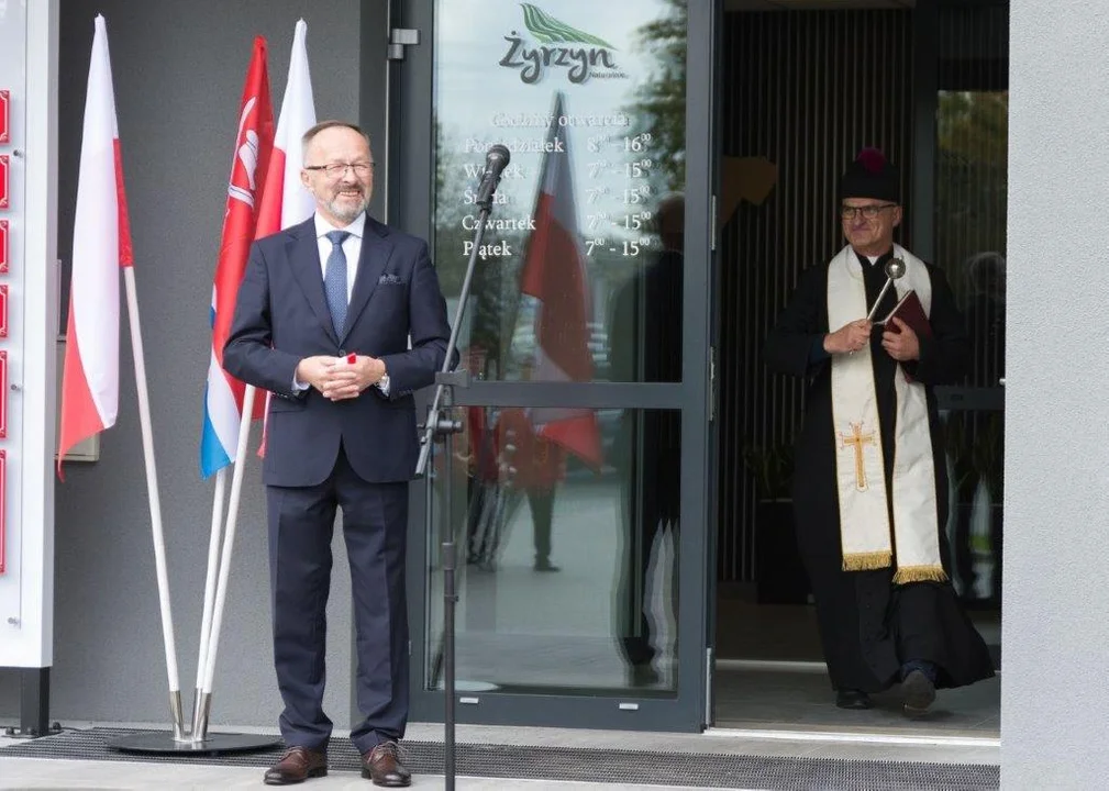 Otwarcie nowej siedziby Urzędu Gminy w Żyrzynie