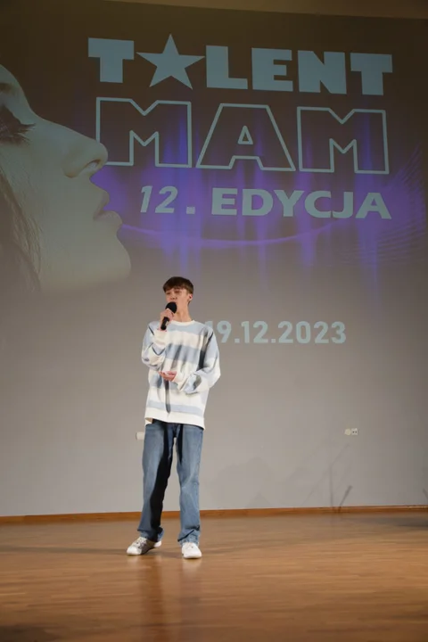 12. Edycja konkursu "TALENT MAM" w I LO im. T. Kościuszki w Łukowie.