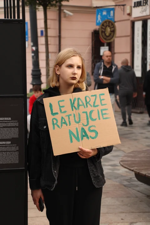 "Ani jednej więcej". Protest w Lublinie po śmierci ciężarnej Doroty