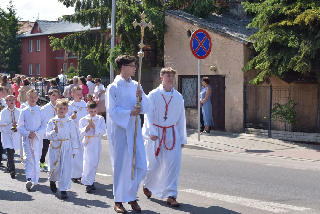 Święto Bożego Ciała w parafii Matki Kościoła w Łukowie