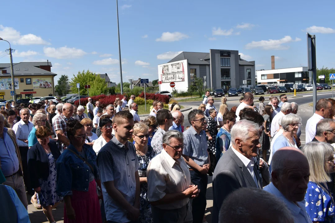 Święto Bożego Ciała w parafii Matki Kościoła w Łukowie