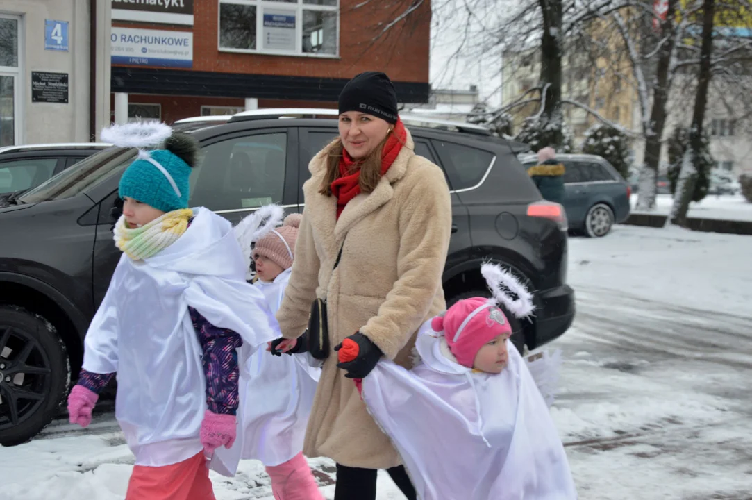 Wędrowaliśmy z Trzema Królami po ulicach Łukowa