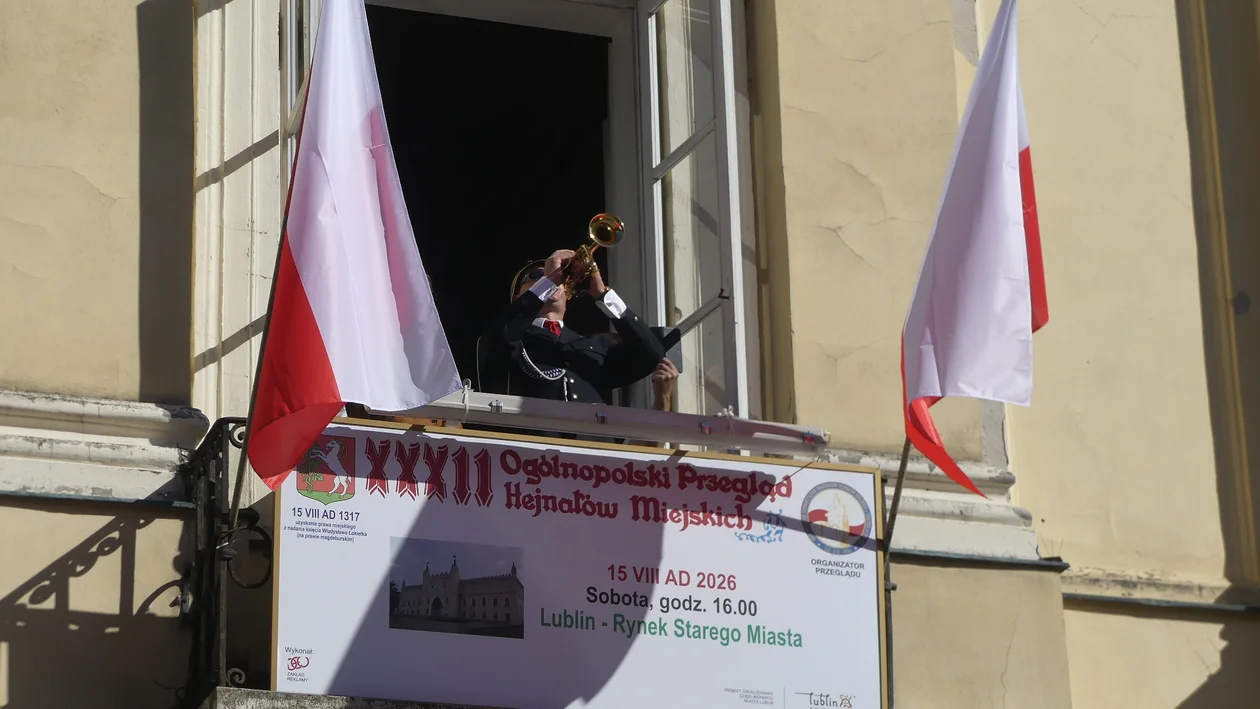 Lublin. Święto hejnałów w sercu Starego Miasta. Zdjęcia i wideo - Zdjęcie główne
