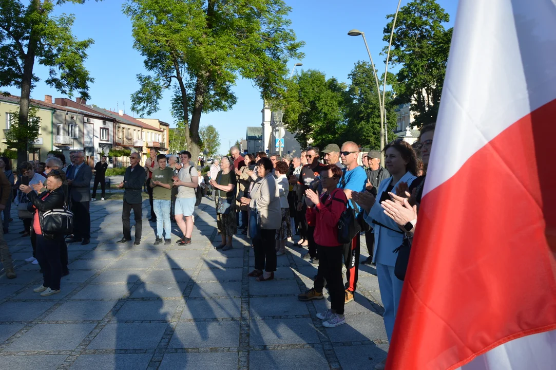 Wizyta kandydatów PiS do Parlamentu Europejskiego w Opolu Lubelskim