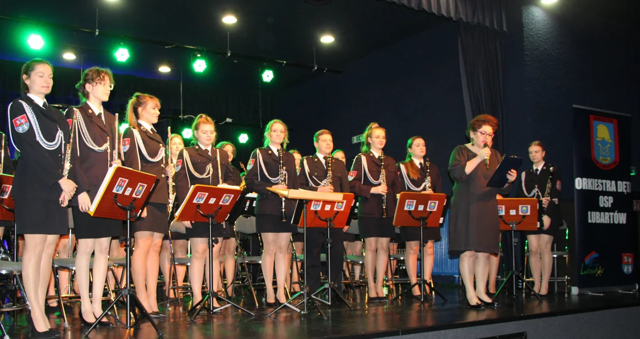 Koncert noworoczny Orkiestry Dętej OSP Lubartów (zdjęcia) - Zdjęcie główne