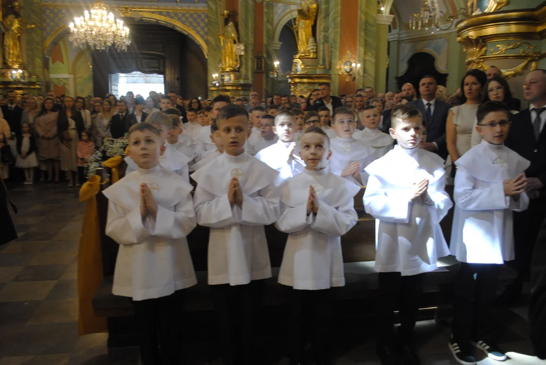 Komunia w bazylice św. Anny w Lubartowie - II grupa