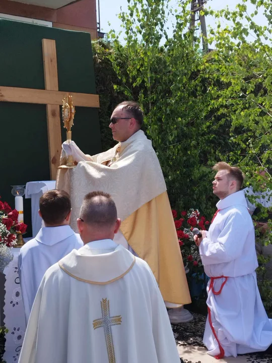 Uroczystość Najświętszego Ciała i Krwi Chrystusa w parafii Świetego Brata Alberta w Łukowie