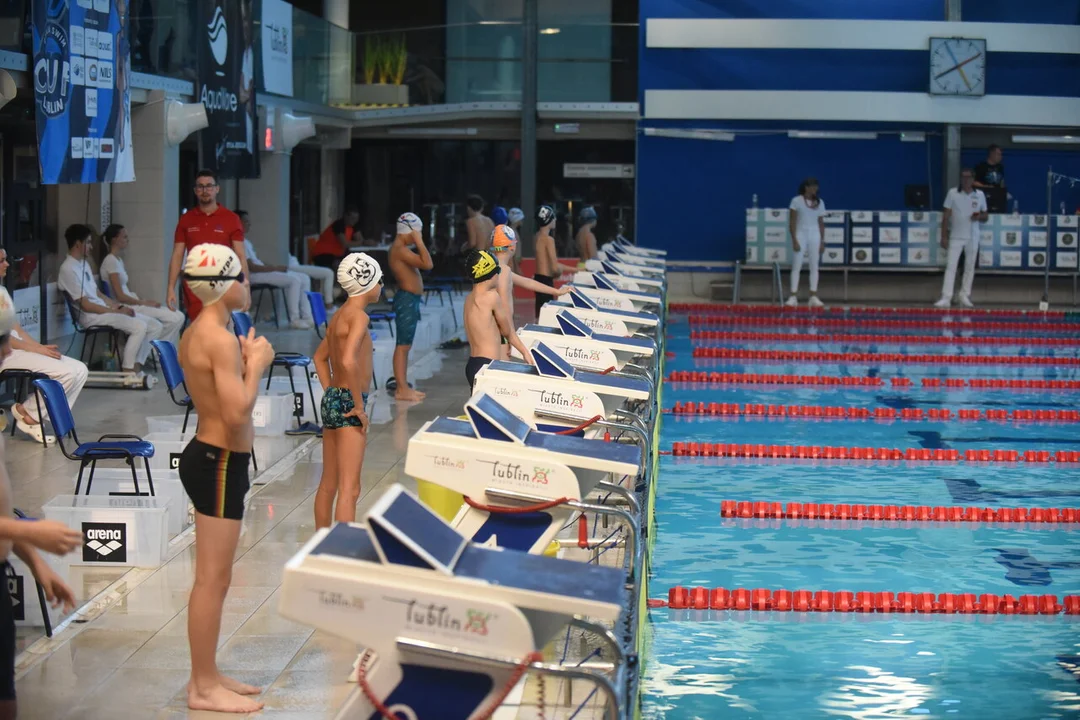 Otylia Swim Tour. 800 młodych adeptów pływania w Lublinie [ZDJĘCIA]
