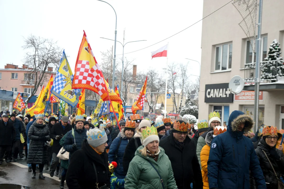 Wędrowaliśmy z Trzema Królami po ulicach Łukowa