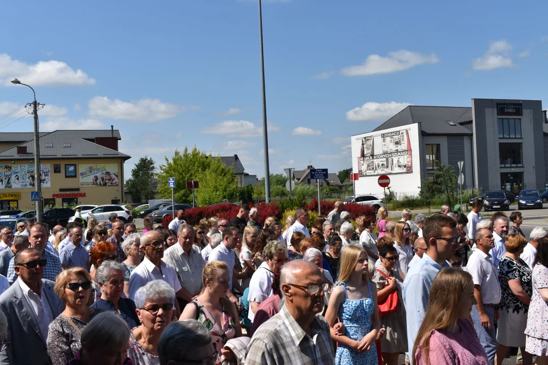 Święto Bożego Ciała w parafii Matki Kościoła w Łukowie