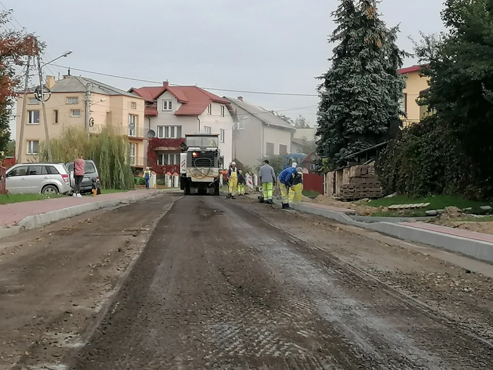 Przebudowa ulicy Ściegiennego i Piaskowej w Chodlu