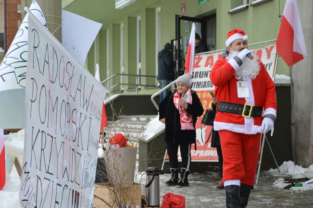 Protest przed Sądem Rejonowym w Opolu Lubelskim