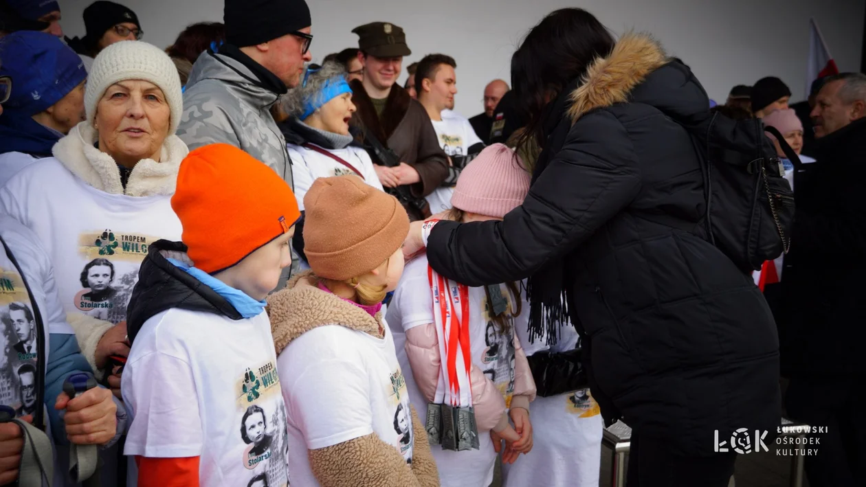 Tropem Wilczym. Bieg Pamięci Żołnierzy Wyklętych Łuków 2024