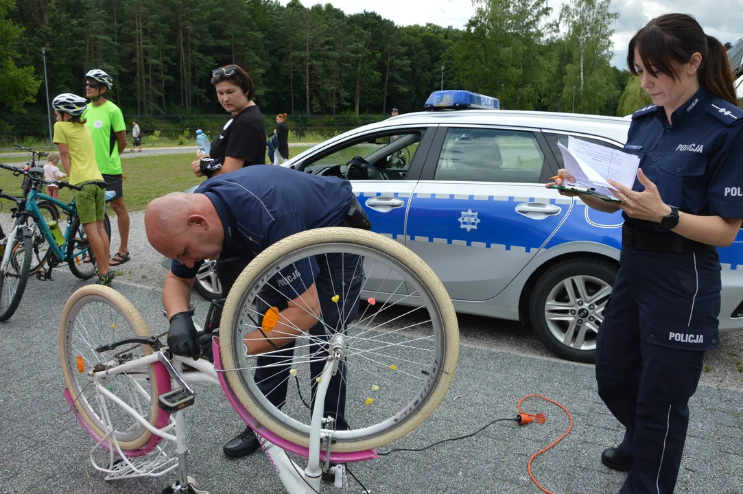 Rajd rowerowy Tour de Lubelskie w Poniatowej