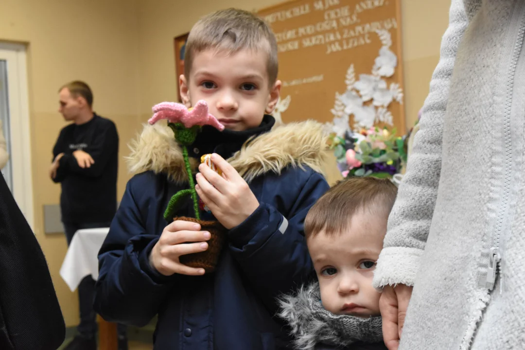 Piękne ozdoby wielkanocne na kiermaszu w Anielinie