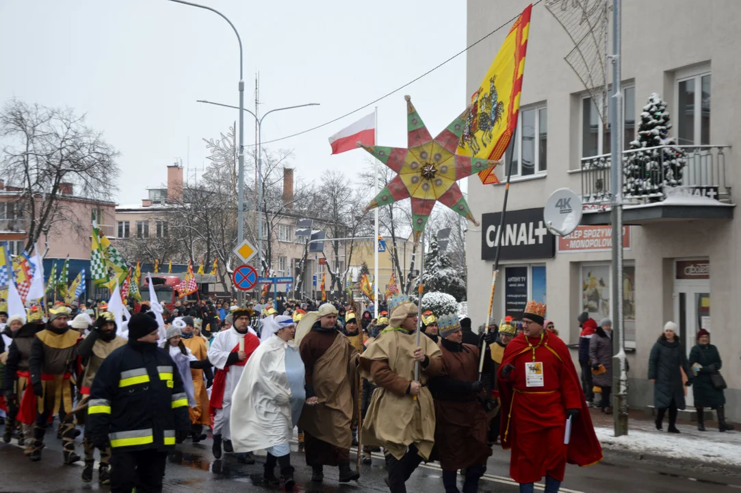 Wędrowaliśmy z Trzema Królami po ulicach Łukowa