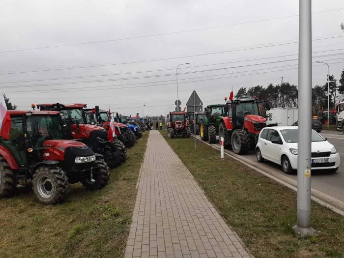 W czasie strajku rolników trasa Lublin – Łęczna jest przejezdna. Ale obwodnicą nie pojedziesz