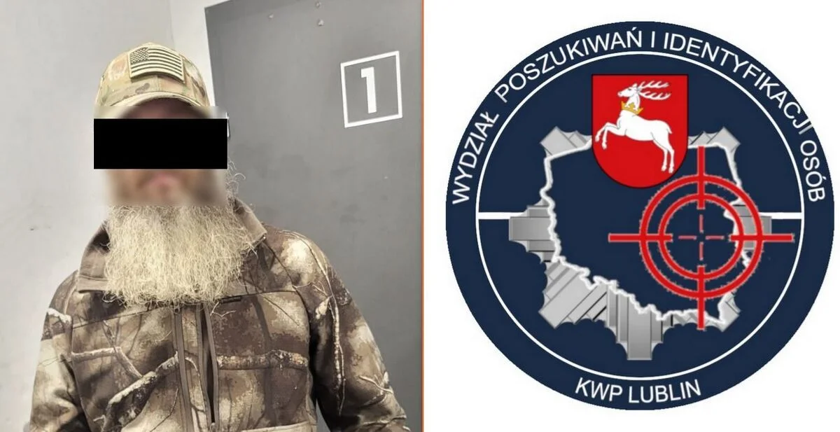 Zapuścił brodę i ukrył się na farmie w górach. Policja dopadła poszukiwanego 48-latka z Lublina
