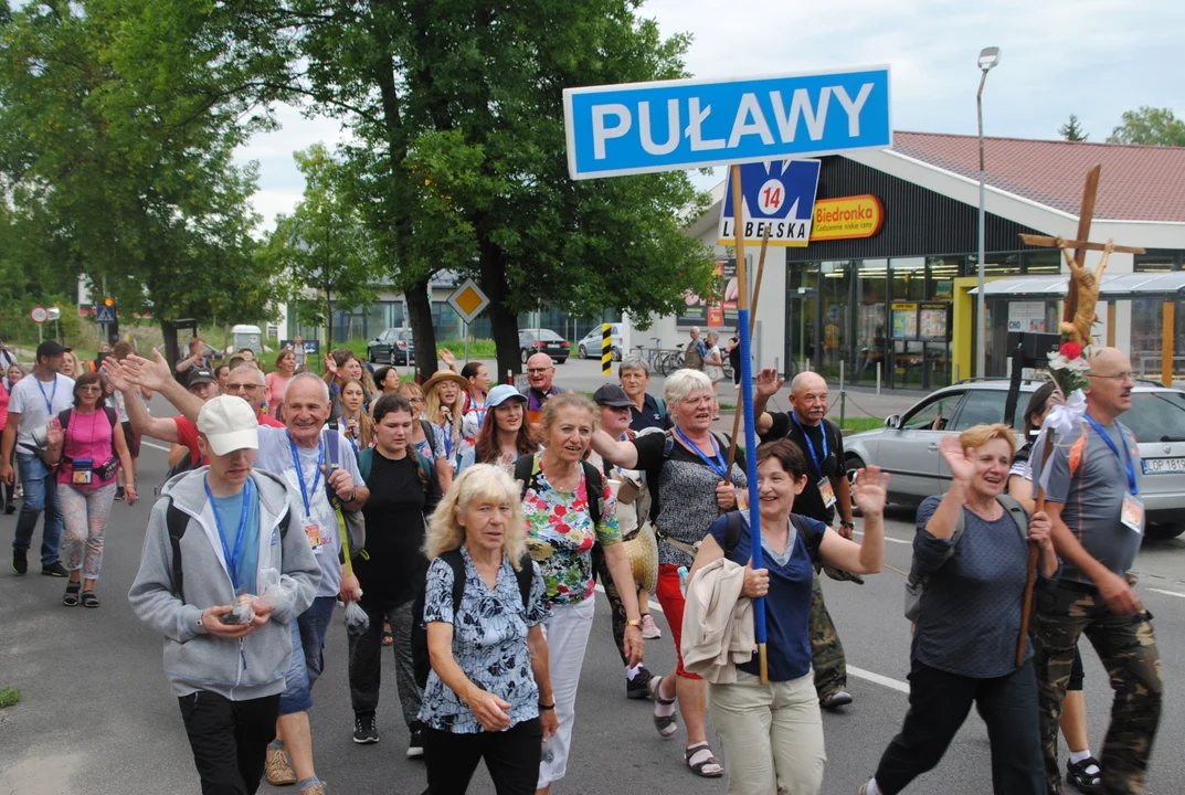 Pielgrzymi w Opolu Lubelskim