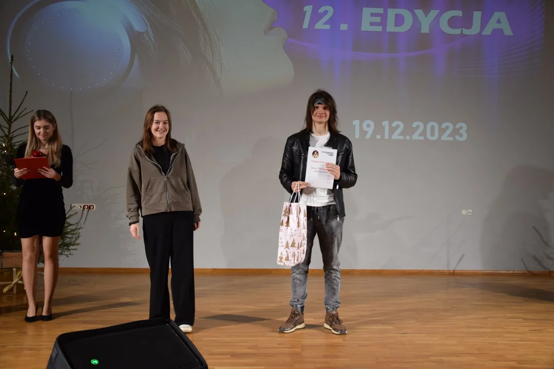 12. Edycja konkursu "TALENT MAM" w I LO im. T. Kościuszki w Łukowie.