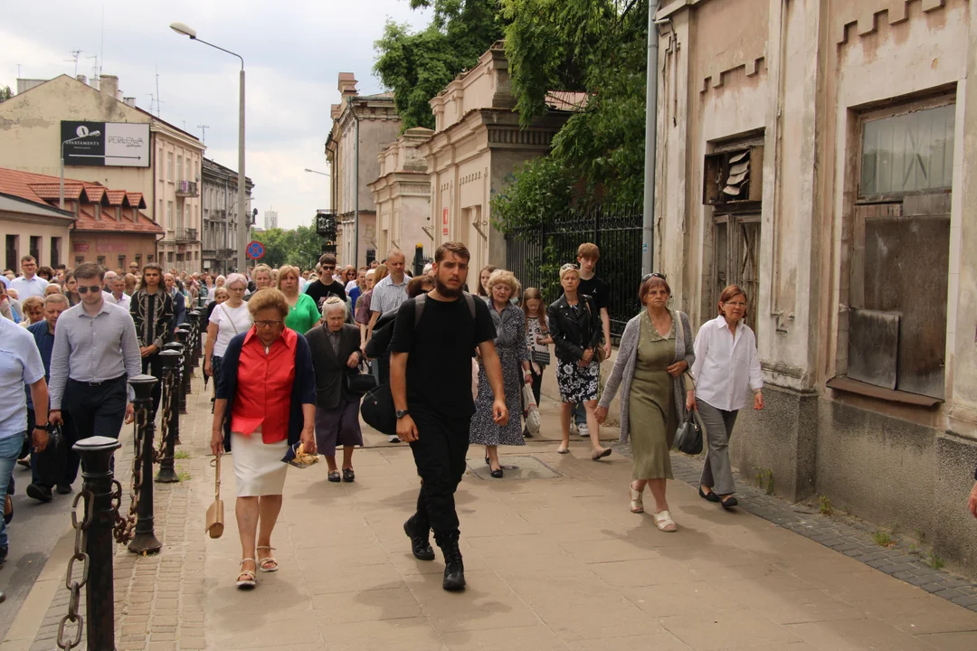 Procesja Bożego Ciała w archikatedrze lubelskiej