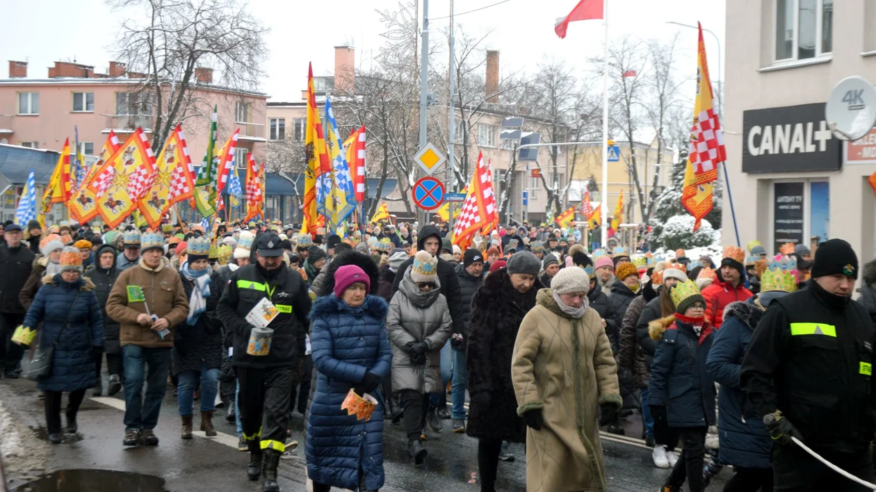 Wędrowaliśmy z Trzema Królami po ulicach Łukowa