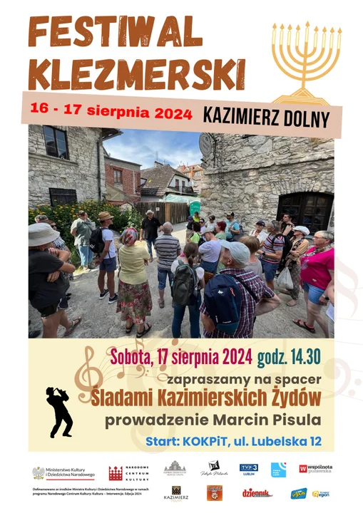 Kazimierz Dolny: Trwa Festiwal Klezmierski