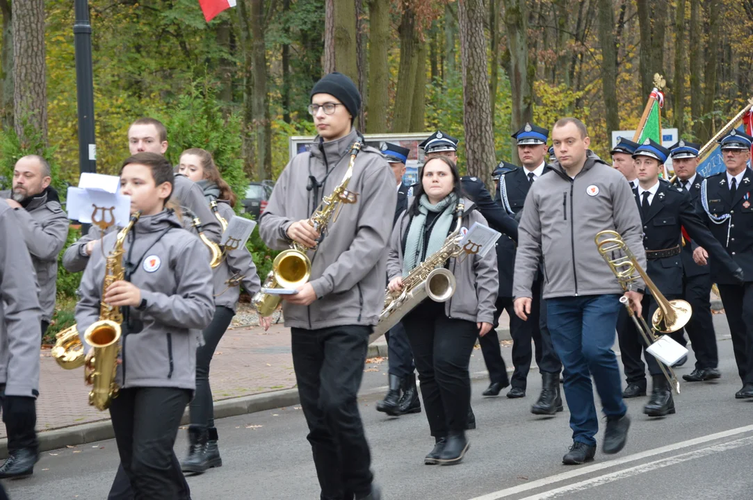 Obchody 105. rocznicy odzyskania niepodległości w Poniatowej