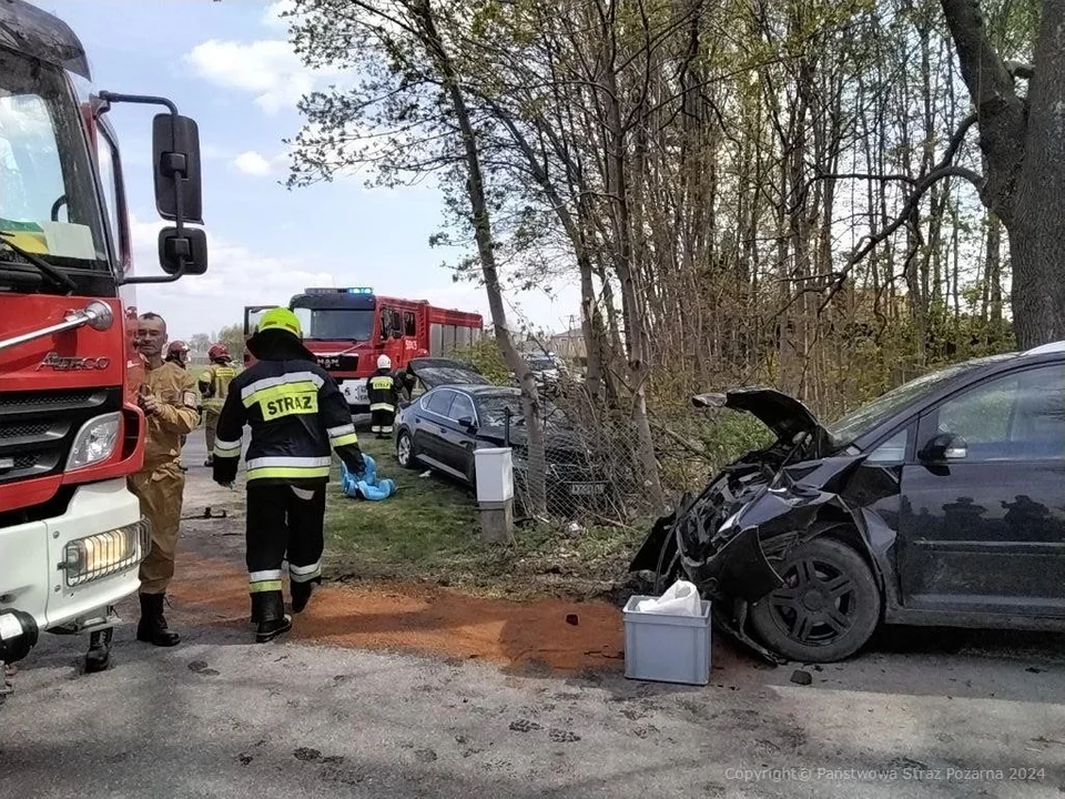 Powiat radzyński: Wypadek w gminie Borki. Interweniował śmigłowiec LPR - Zdjęcie główne