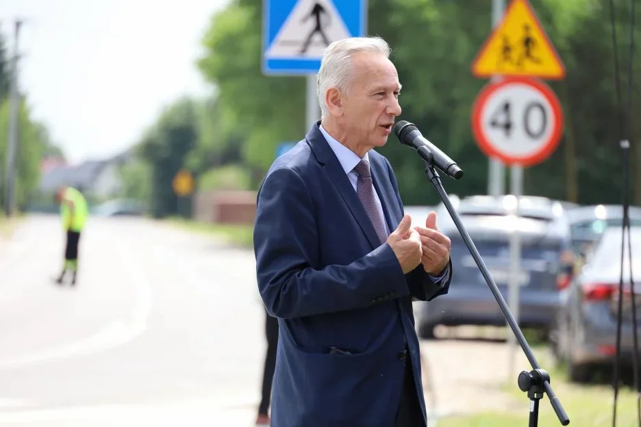 Oficjalne otwarcie dróg powiatowych w Turzych Rogach i Zarzeczu Łukowskim