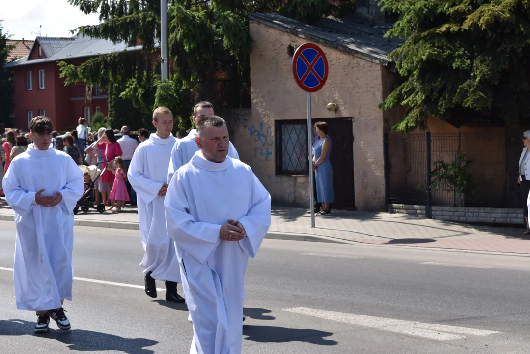 Święto Bożego Ciała w parafii Matki Kościoła w Łukowie