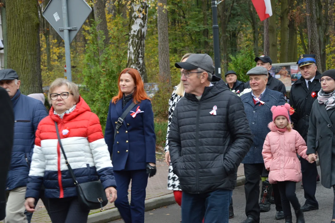 Obchody 105. rocznicy odzyskania niepodległości w Poniatowej