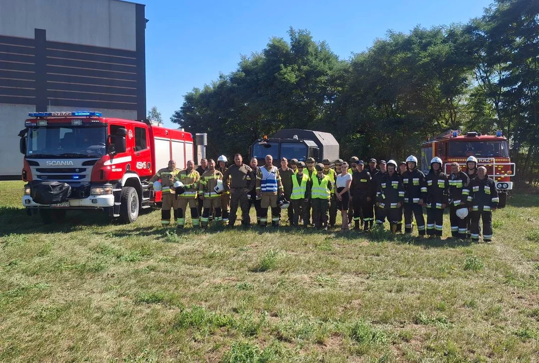 Strażacy z Przytoczna ćwiczyli z terytorialsami (zdjęcia) - Zdjęcie główne