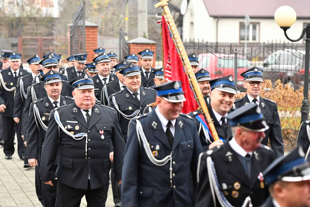 Zarzec Łukowski Msza Św. w intencji zmarłych strażaków z gminy Łuków