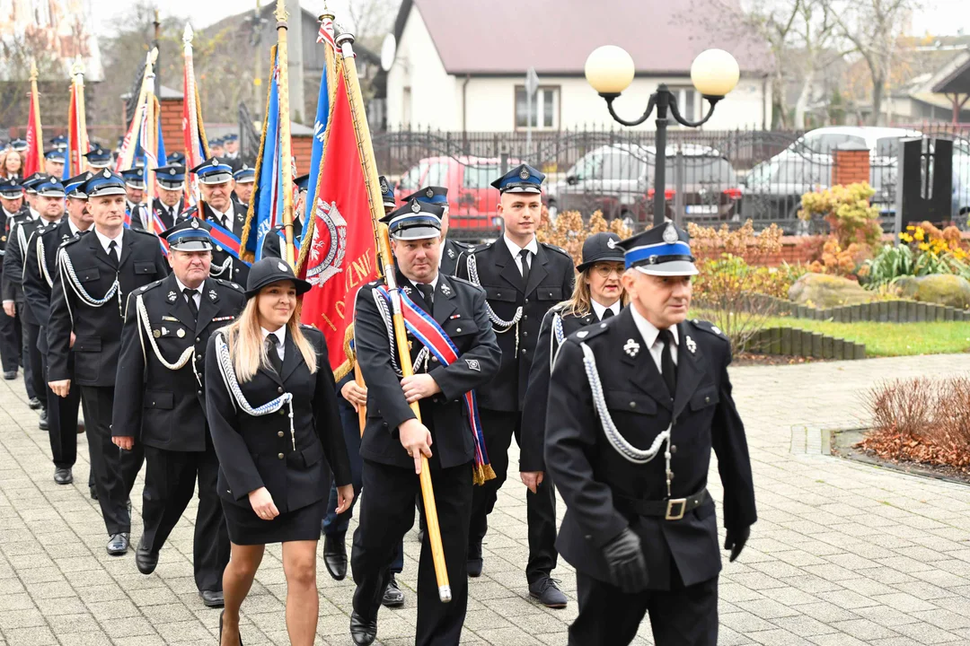 Zarzec Łukowski Msza Św. w intencji zmarłych strażaków z gminy Łuków