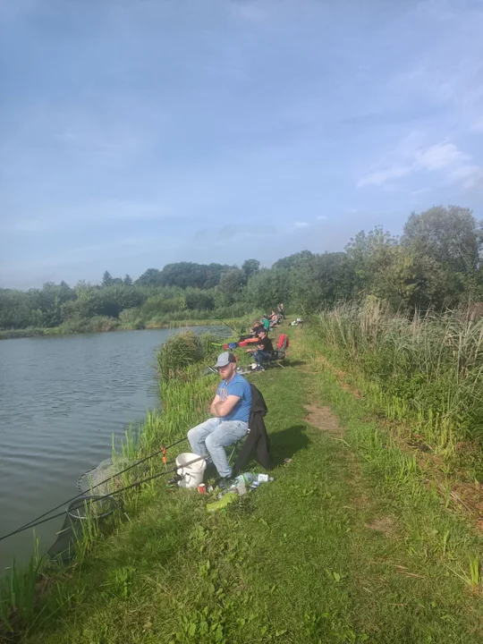 Rywalizowali z wędką na koniec wakacji