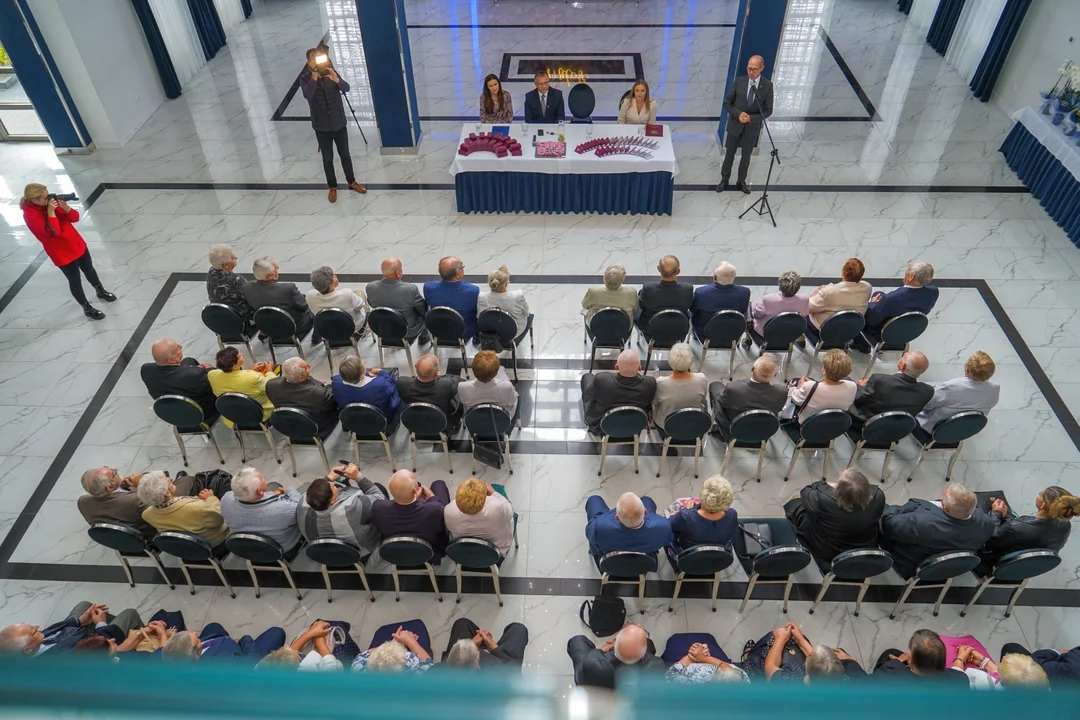 GMINA ŁUKÓW Świętowali Jubileusz Złotych Godów.