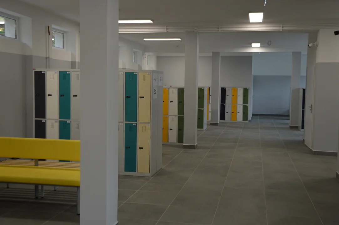 Otwarcie szatni w SP nr 6 im. Polskich Lotników w Puławach