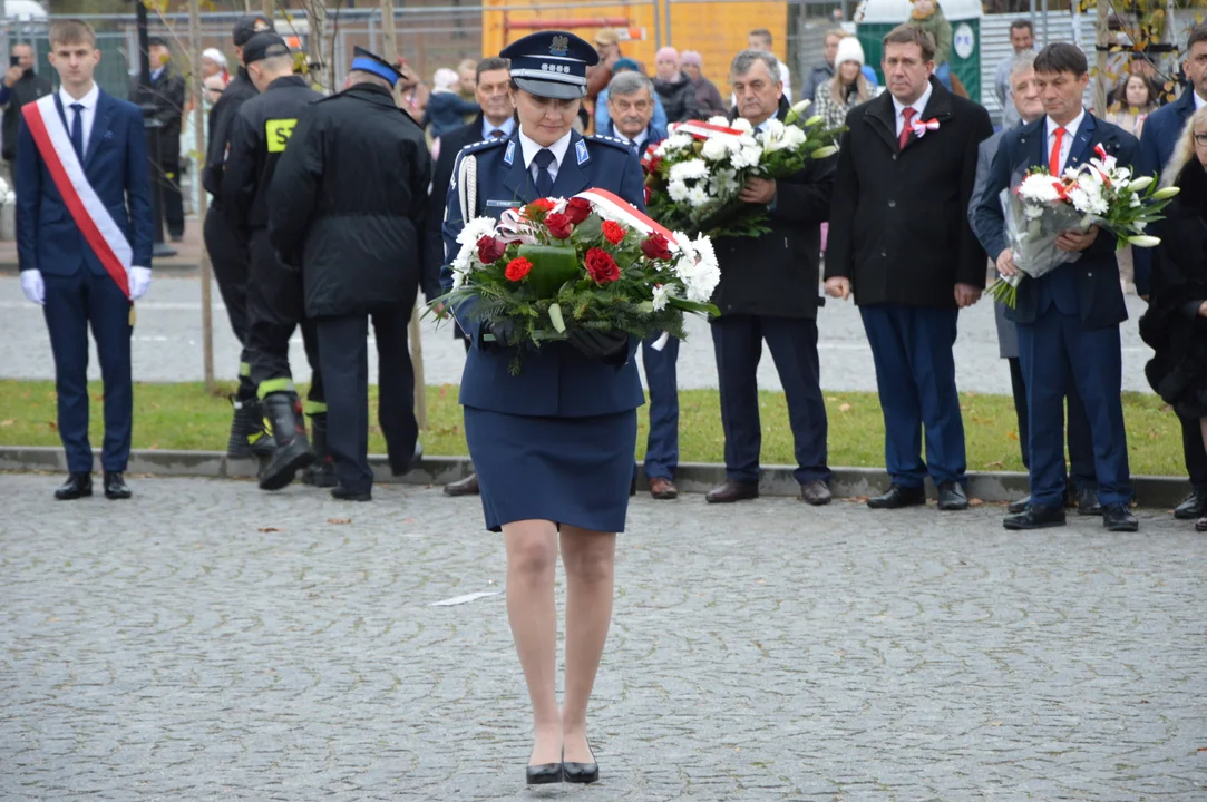 Obchody 105. rocznicy odzyskania niepodległości w Poniatowej