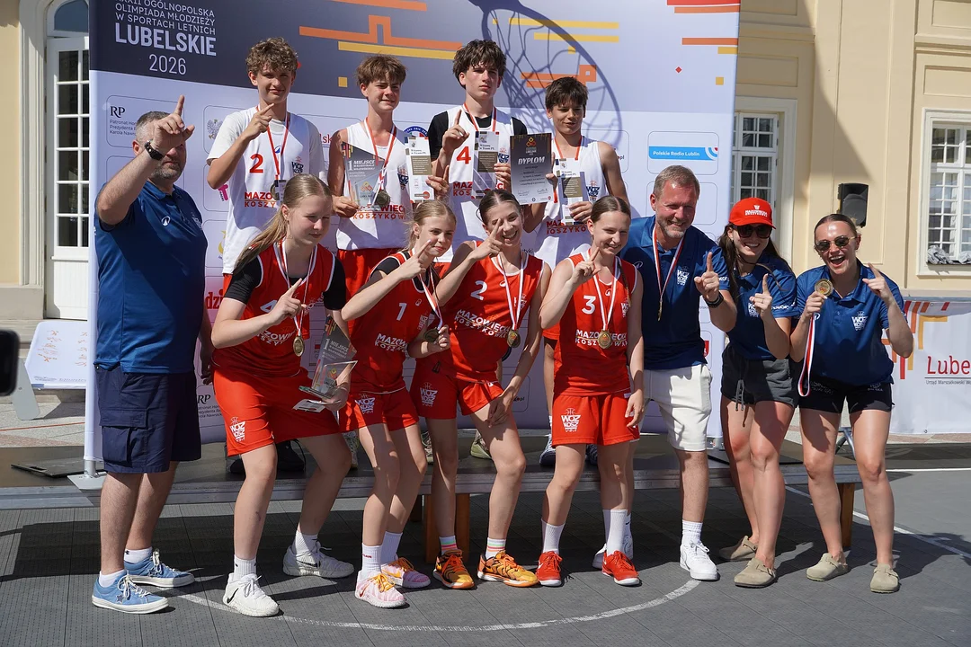 Mazowsze nie dało szans rywalom. Podwójne złoto podczas Olimpiady Młodzieży w Radzyniu - Zdjęcie główne