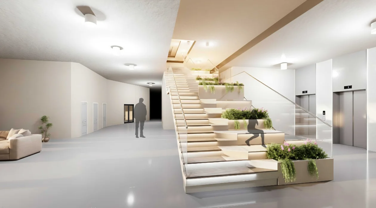 Ciasne przejścia i ostre kanty – jak architektura biura cicho wywołuje w nas stres? Studentka Politechniki Lubelskiej ma rozwiązanie problemu