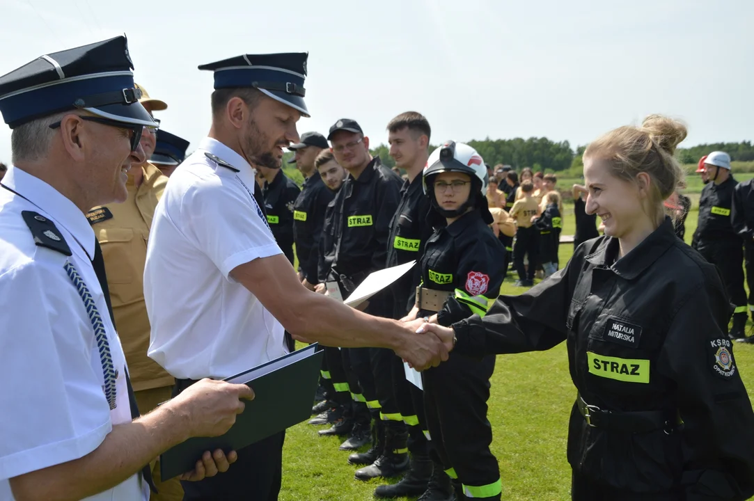 Gminne zawody strażackie w Leokadiowie