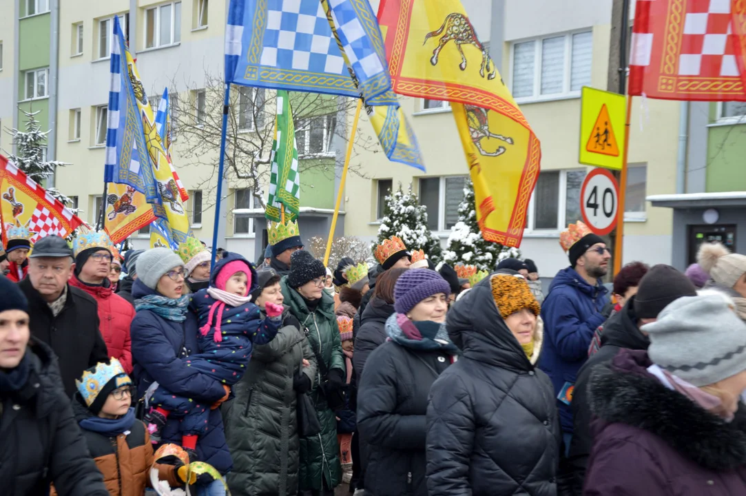 Wędrowaliśmy z Trzema Królami po ulicach Łukowa