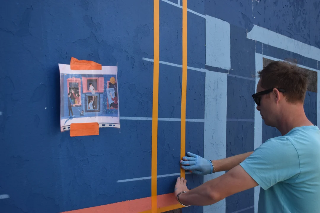 Nowy mural na Kalinowszczyźnie. Tak Ukraińcy dziękują Lublinowi za pomoc