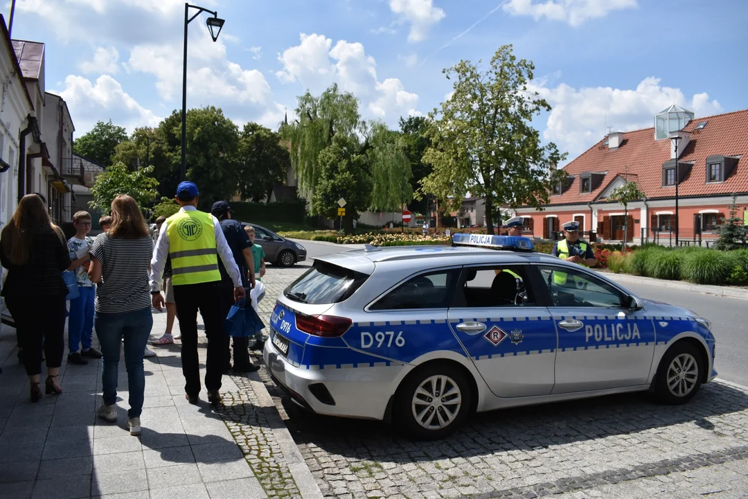 Akcja Bezpieczne wakacje w SP w Końskowoli