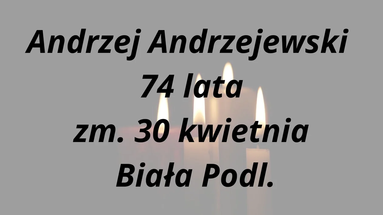 Nekrologi z powiatu bialskiego