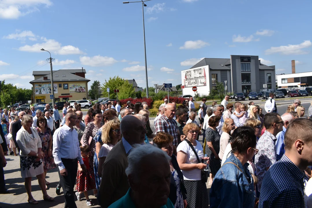 Święto Bożego Ciała w parafii Matki Kościoła w Łukowie