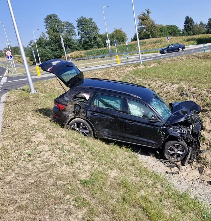 Tragiczny wypadek pod Nałęczowem. Nie żyje starszy mężczyzna (ZDJĘCIA) - Zdjęcie główne